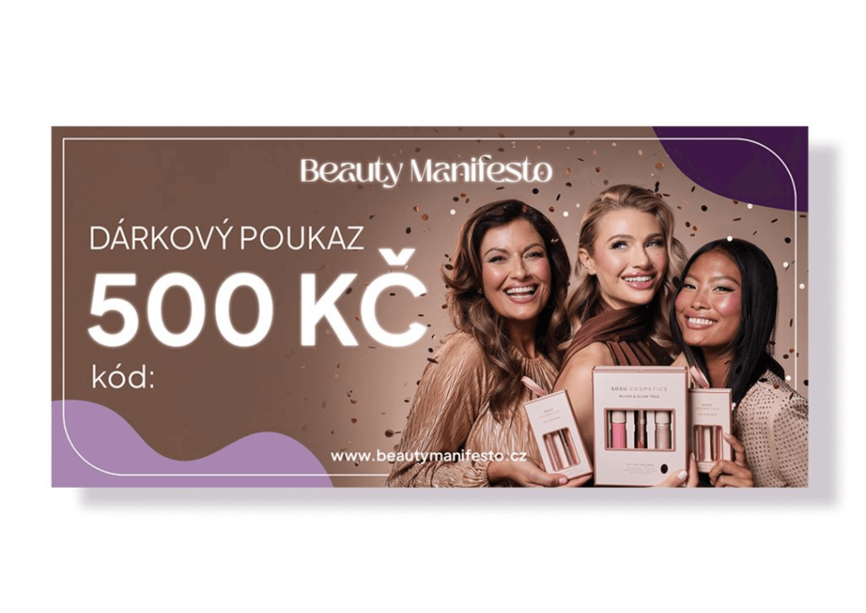 Elektronický dárkový poukaz Beauty Manifesto